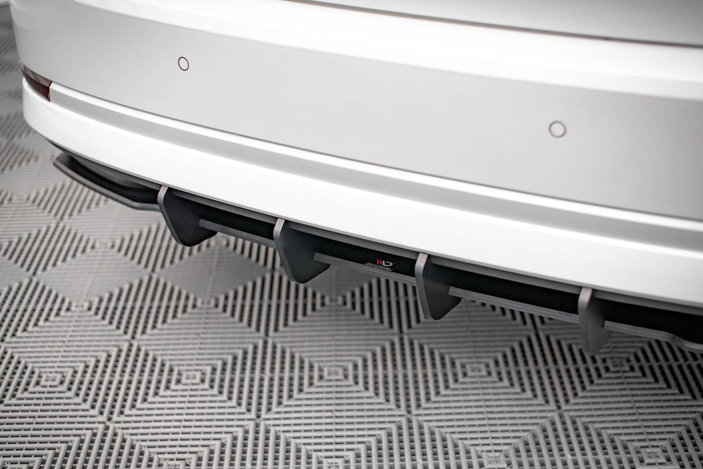 Extensie bara spate Maxton Design Street Pro pentru Skoda Octavia (dupa 2019), negru mat