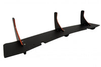 Insertii difuser bara spate Maxton Design pentru VW Scirocco (2009-2013), negru mat