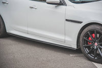 Praguri usi Maxton Design pentru Jaguar XJ X351 (2009-2019), culoare carbon