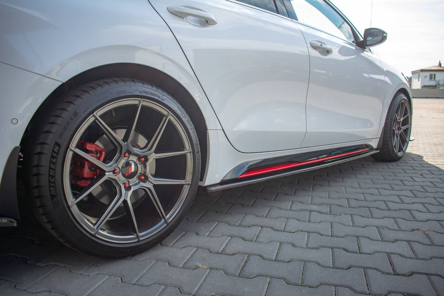 Praguri Maxton Design pentru Kia Pro Ceed GT (2018-), negru mat