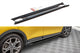 Maxton Design side skirts for Kia Xceed (2019 onwards), matte black