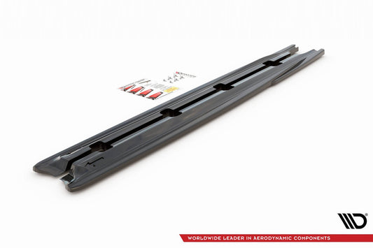 Praguri Maxton Design pentru Skoda Kamiq (dupa 2019), lac negru