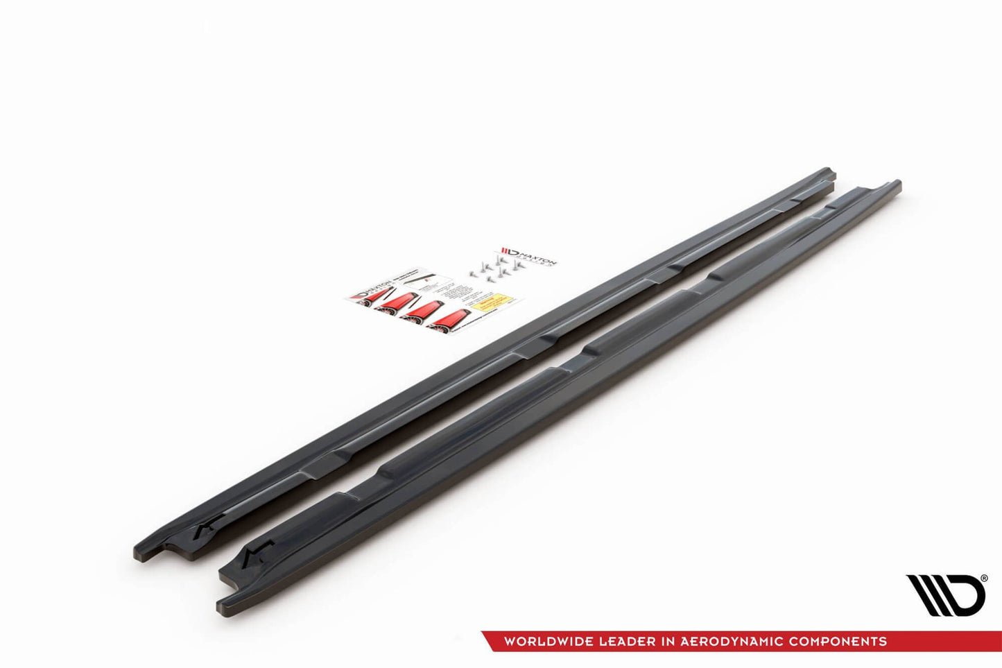 Praguri Maxton Design pentru Skoda Octavia (2016‑2020), negru mat