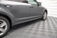 Praguri Maxton Design pentru Skoda Octavia (2016‑2020), negru mat