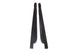 Maxton Design sills for Skoda Superb doors (after 2019), black lacquer
