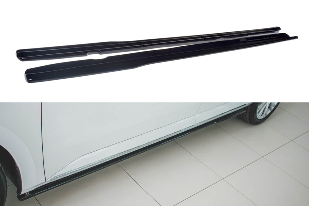 Maxton Design sills for Skoda Superb doors (after 2019), matte black