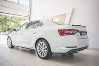 Maxton Design Thresholds for Skoda Superb (2019 onwards), Carbon Look