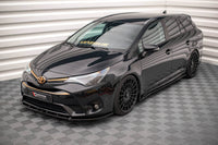 Maxton Design praguri pentru Toyota Avensis (2015-2018), negru lucios