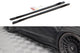 Maxton Design side skirts for Toyota Avensis (2015-2018), carbon look