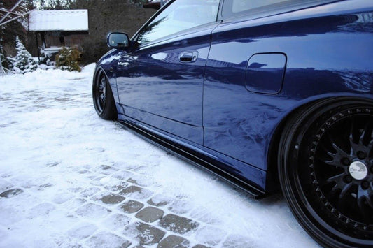 Maxton Design side skirts for Toyota Celica T23 (1999-2002), gloss black