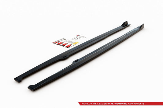 Maxton Design praguri pentru Toyota Corolla hatchback (2019-), negru mat