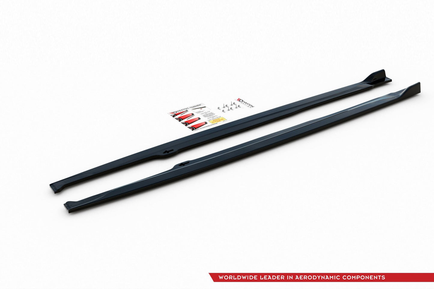 Maxton Design side skirts for Toyota Corolla hatchback (2019-), carbon color