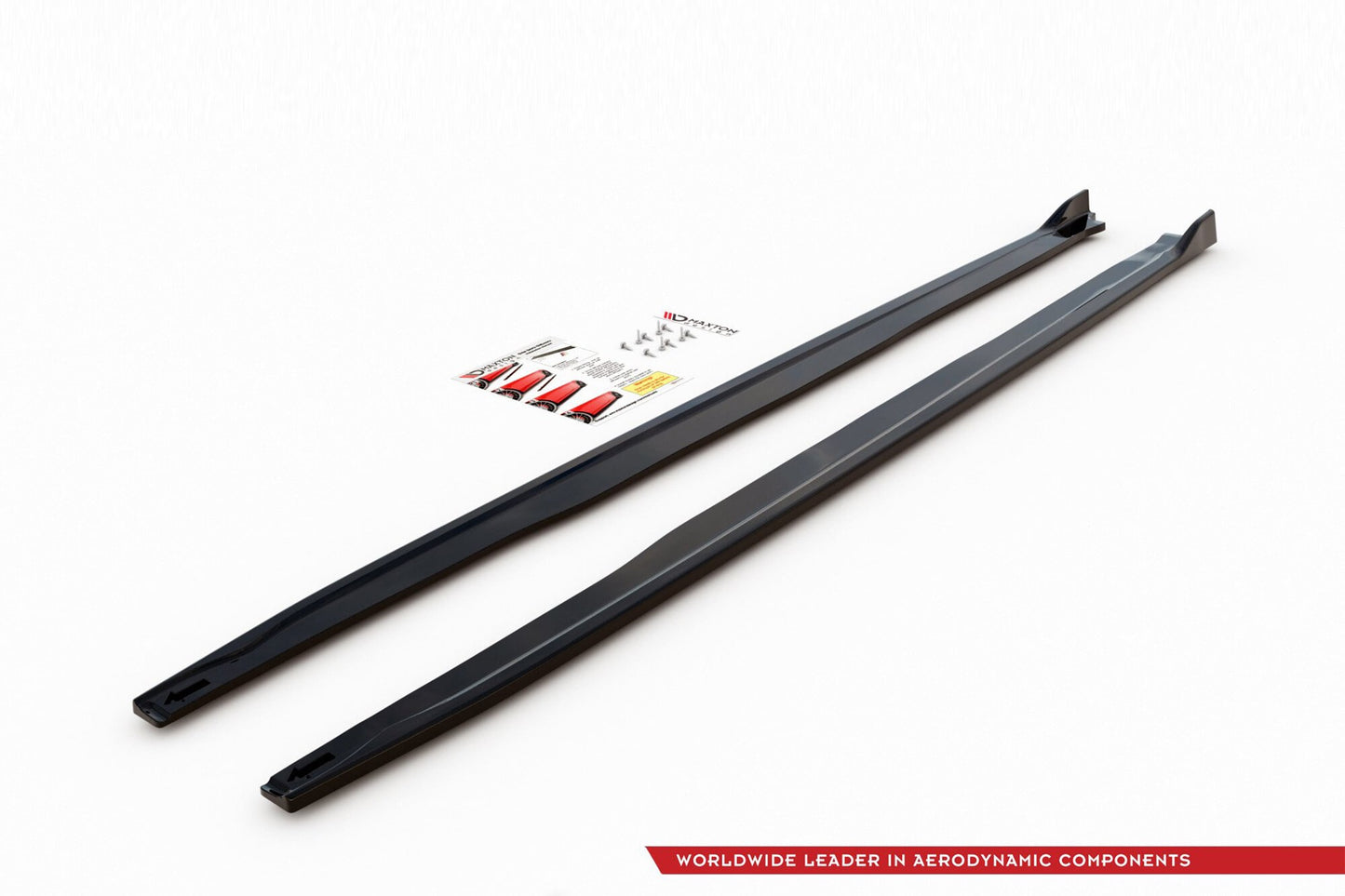 Maxton Design side skirts for Toyota Corolla station wagon (2019-), matte black