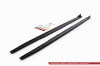Maxton Design side skirts for Toyota Corolla station wagon (2019-), matte black