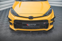 Front Bar Accessories GR Maxton Design for Toyota Yaris (2020+), gloss black