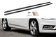Praguri Maxton Design R-Line pentru VW Passat B7 (2010-2014), culoare fibra de carbon