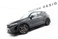 Maxton Design inserturi praguri R‑Line pentru Volkswagen Touareg Mk3 Facelift (dupa 2023), negru lacuit
