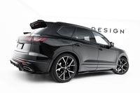Maxton Design inserturi praguri R‑Line pentru Volkswagen Touareg Mk3 Facelift (dupa 2023), negru lacuit