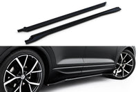 Maxton Design inserturi praguri R‑Line pentru Volkswagen Touareg Mk3 Facelift (dupa 2023), negru lacuit