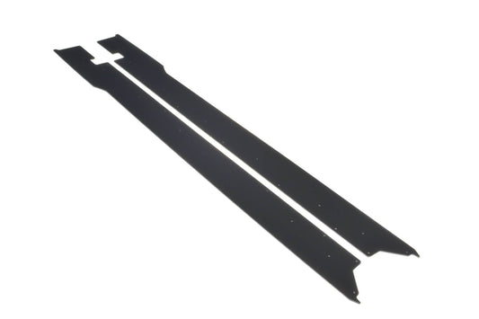 Maxton Design insertii praguri tip Racing pentru Jaguar F-Type (2013-2016), negru mat