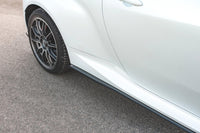 Maxton Design Racing Side Skirt Diffusers pentru Toyota Yaris GR (din 2020), negru mat