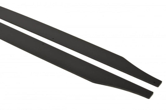 Praguri Maxton Design Racing type pentru VW Passat B6 R-Line (2005-2010), B7 R-Line (2010-2014), negru mat