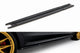 Aditivi Maxton Design tip RS versiunea 1 pentru praguri Skoda Octavia (dupa 2020), lac negru