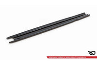 Aditivi Maxton Design tip RS versiunea 1 pentru praguri Skoda Octavia (dupa 2020), lac negru