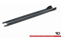 Maxton Design praguri tip RS versiunea 2 pentru Skoda Octavia (dupa 2020), negru lac