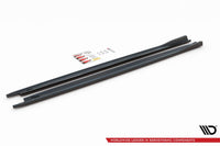 Maxton Design praguri tip RS versiunea 2 pentru Skoda Octavia (dupa 2020), negru lac