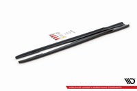 Maxton Design inserturi praguri tip ST pentru Ford Focus 2012-2018, culoare carbon