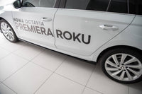 Praguri Maxton Design versiunea 1 pentru Skoda Octavia (dupa 2019), negru mat