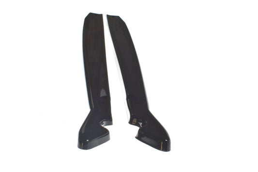 Praguri laterale Maxton Design versiunea 1 pentru Toyota Supra (2019+), negru mat