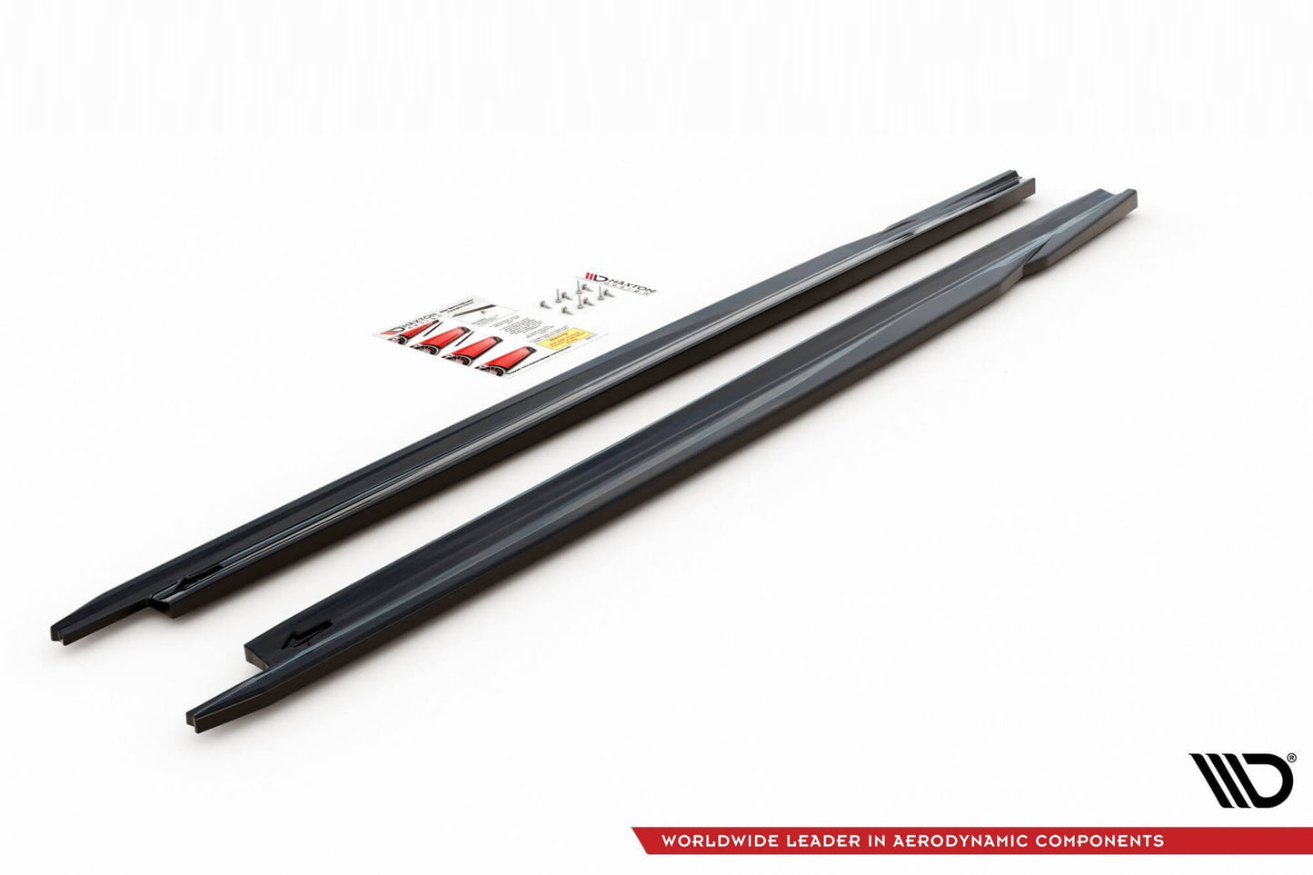 Praguri Maxton Design versiunea 2 pentru Skoda Octavia (dupa 2019), culoare carbon