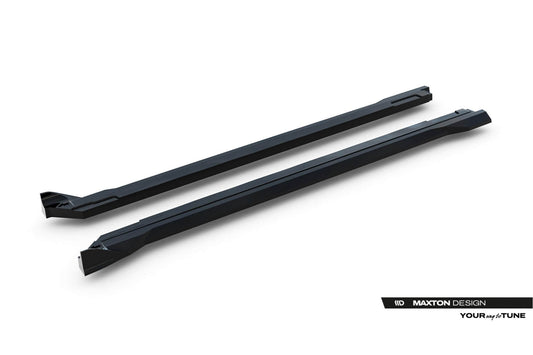 Praguri portiere Maxton Design pentru Hyundai Tucson MK4 Facelift (2024-), negru lac