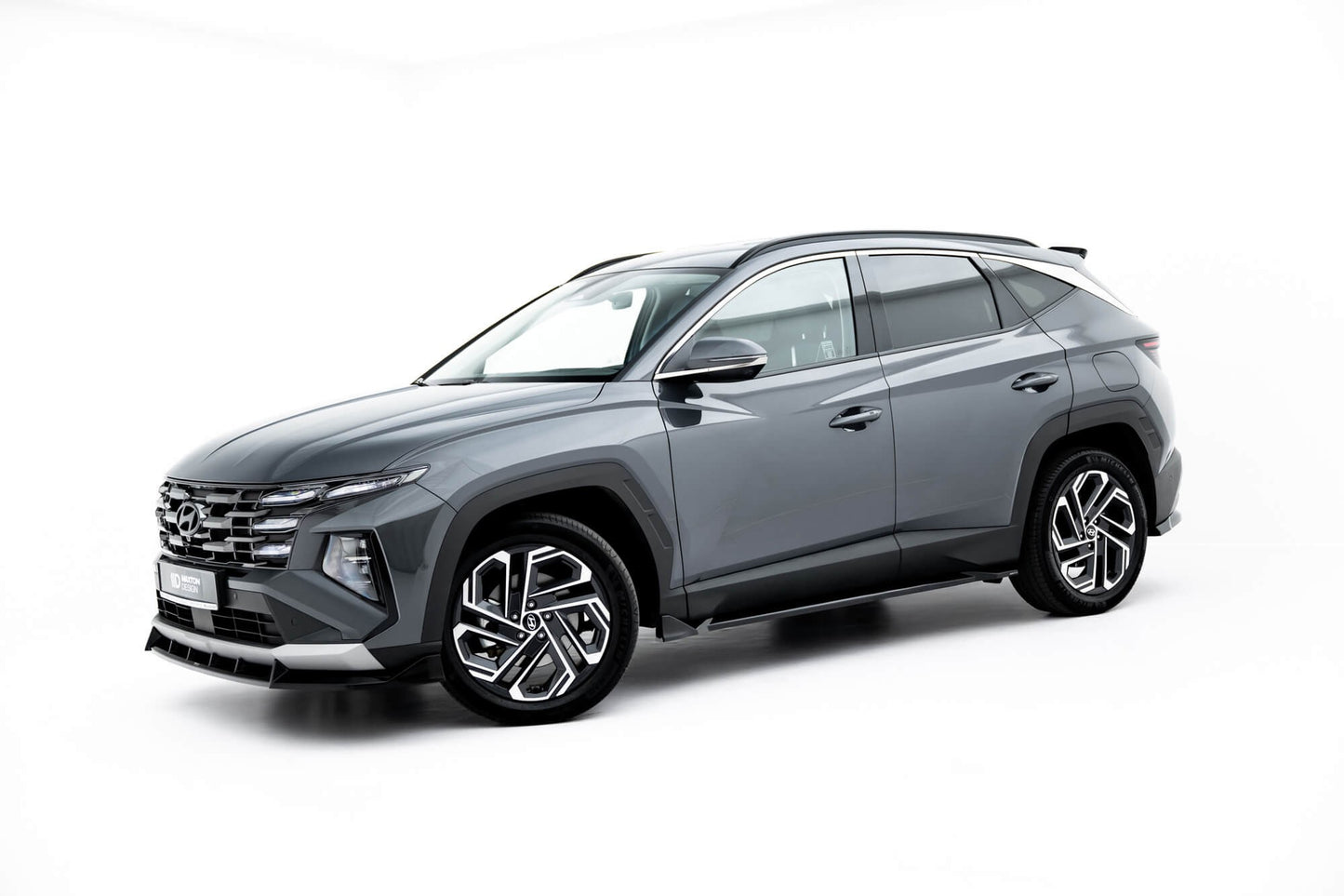 Praguri portiere Maxton Design pentru Hyundai Tucson MK4 Facelift (2024-), negru lac