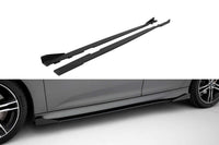 Praguri Maxton Design Street Pro pentru usi Ford Focus ST (2015-2018), negru mat