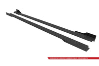 Praguri laterale Maxton Design tip Street Pro pentru Hyundai Veloster N (2018-2022), negru mat