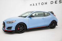 Praguri laterale Maxton Design tip Street Pro pentru Hyundai Veloster N (2018-2022), negru mat