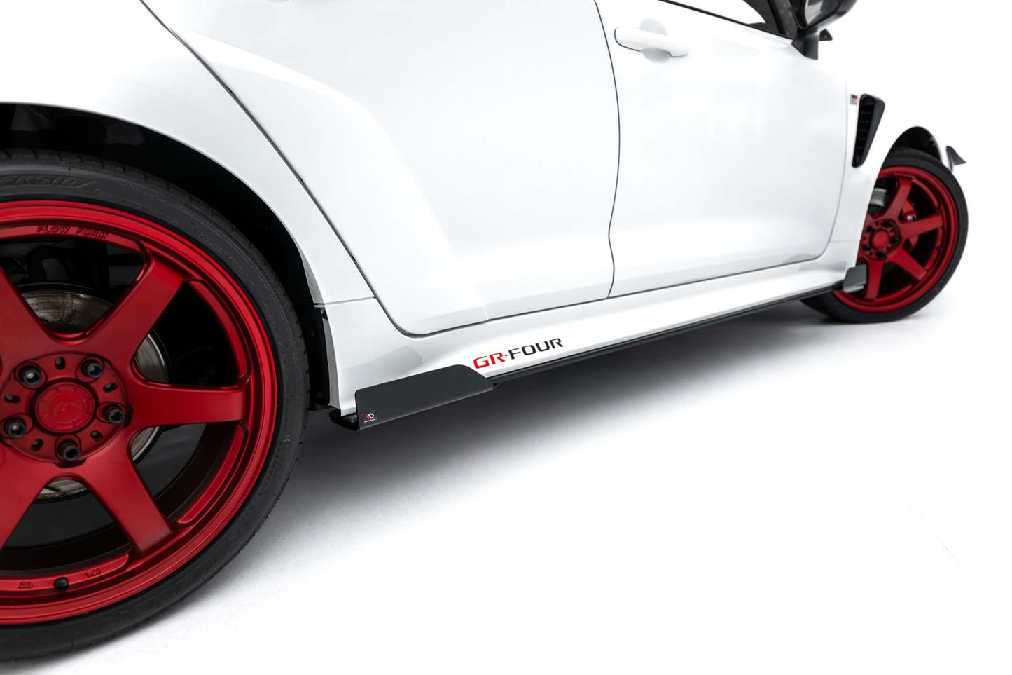 Maxton Design Street Pro Side Skirt Diffusers for Toyota GR Corolla (2022-2024), matte black