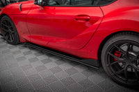Maxton Design praguri Street Pro pentru Toyota Supra (2019-), negru mat