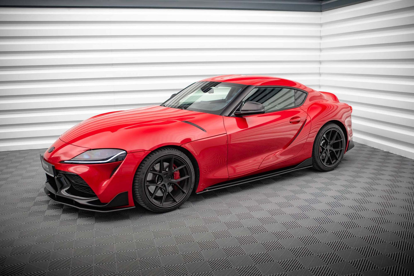 Maxton Design praguri Street Pro pentru Toyota Supra (2019-), negru mat
