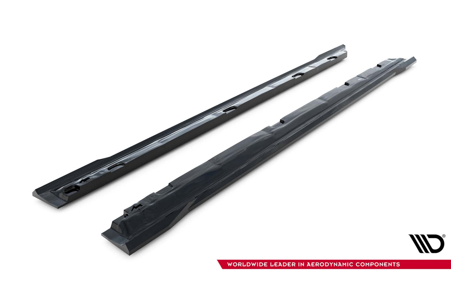 Praguri Maxton Design versiunea 1 pentru Skoda Superb (după 2024), negru lucios