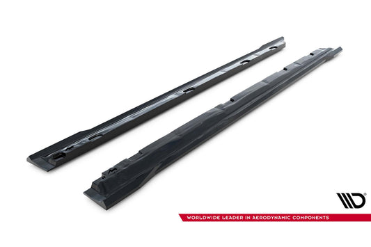 Praguri Maxton Design versiunea 1 pentru Skoda Superb (după 2024), negru lucios