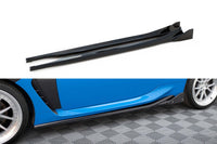 Maxton Design Side Skirts v1 pentru Toyota GR86 (din 2021), negru lucios