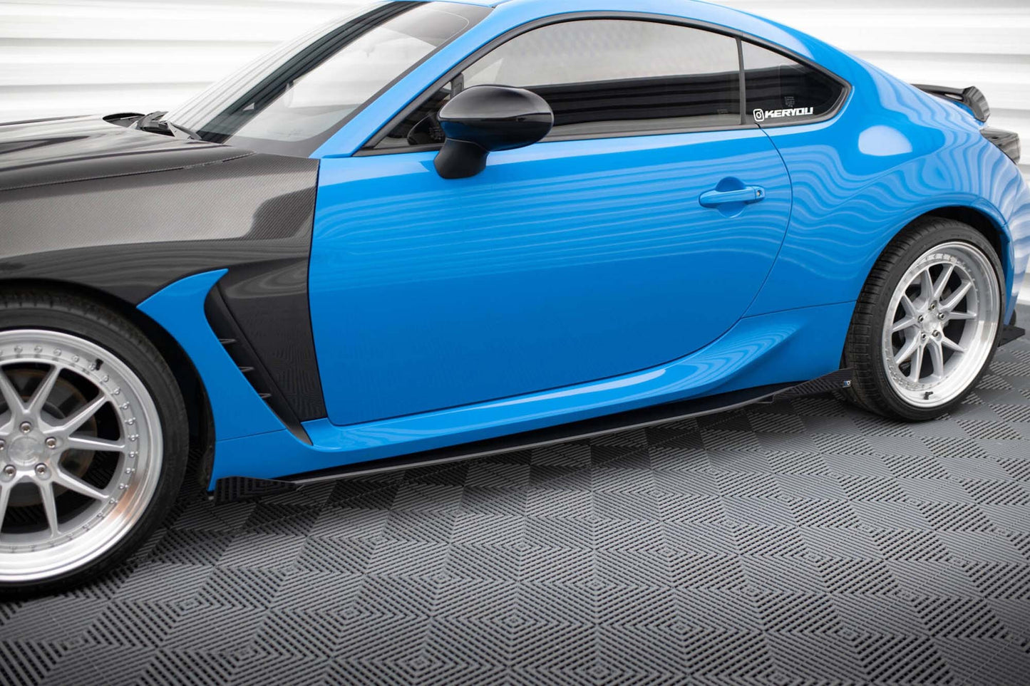 Maxton Design Side Skirts v1 for Toyota GR86 (2021 onwards), matte black