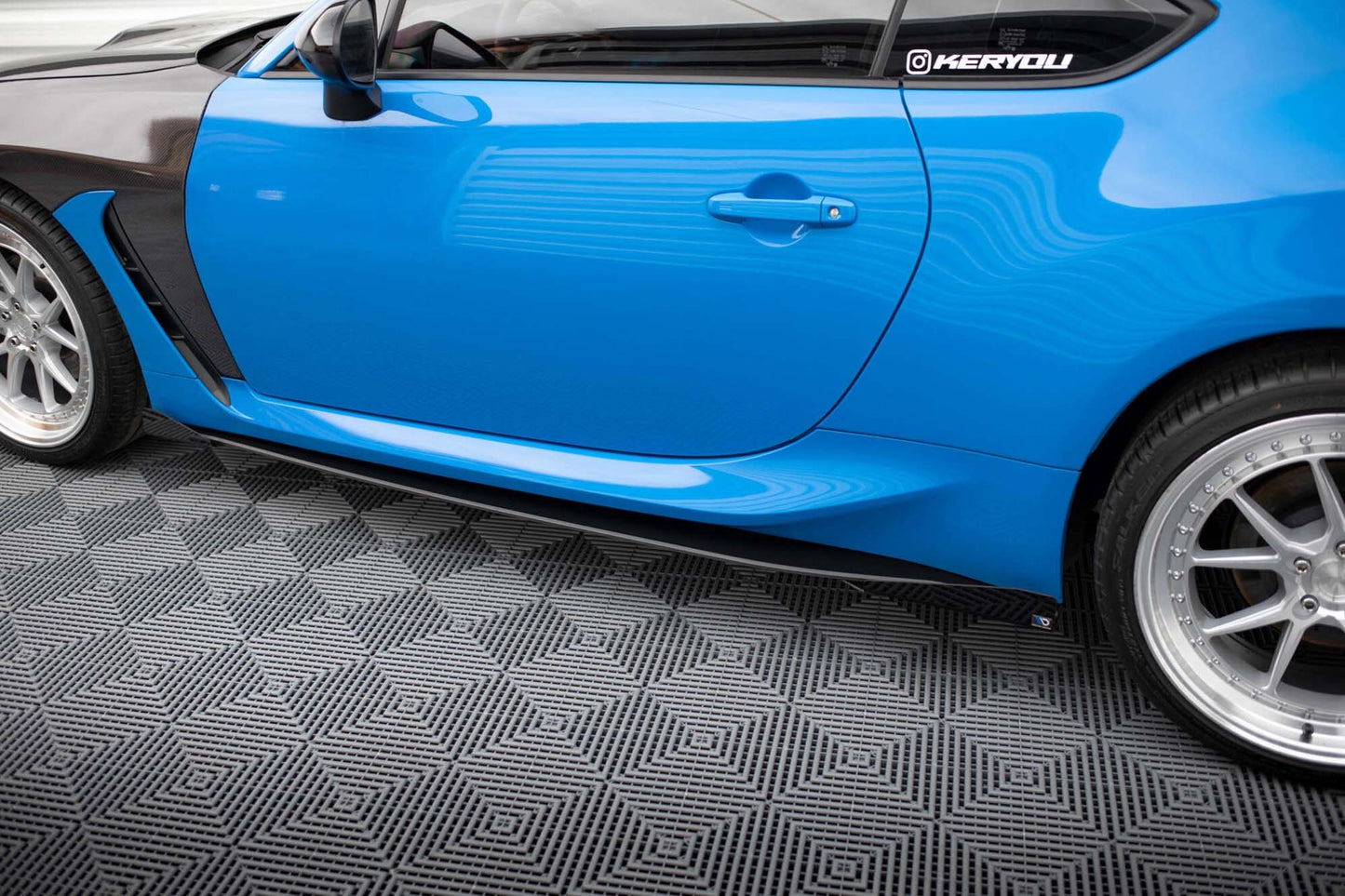 Maxton Design Side Skirts v1 for Toyota GR86 (2021 onwards), matte black
