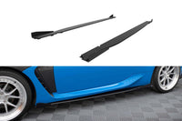 Maxton Design Side Skirts v1 for Toyota GR86 (2021 onwards), matte black
