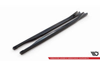 Maxton Design side skirts V1 pentru Toyota GR86 (după 2021), negru lucios