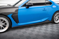 Maxton Design side skirts V1 pentru Toyota GR86 (după 2021), negru lucios